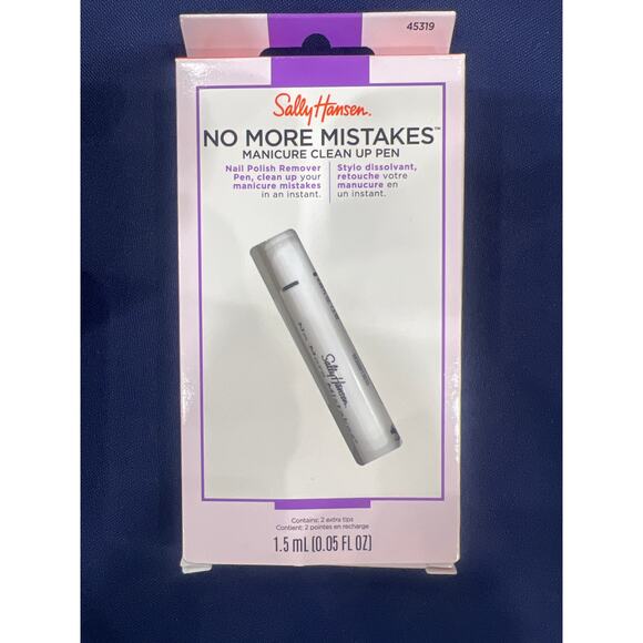 Sally Hansen No More Mistakes Manicure Cleanup Pen, white, 0.05 Ounce - Picture 1 of 3